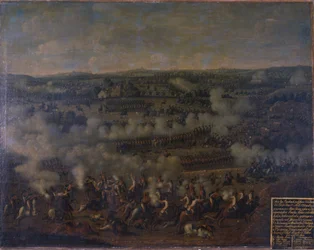 La batalla de Rossbach, 1757